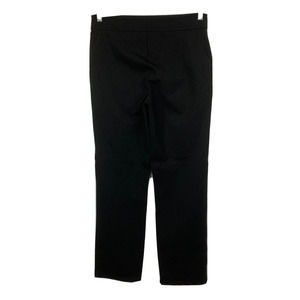 Linea by Louis Dell'Olio Super Ponte Pants 8 Black Knit Stretch Pull On